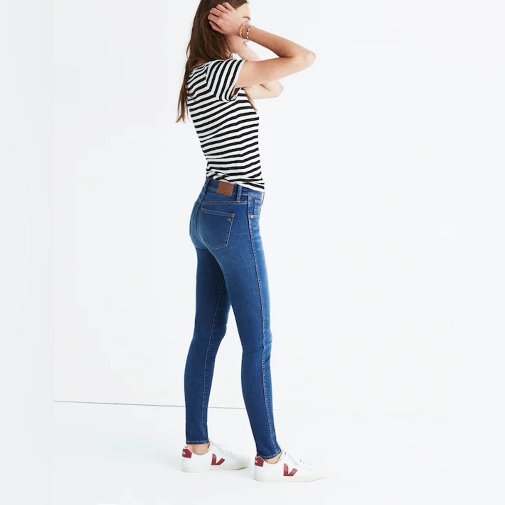 Madewell Women's 9IN High Rise Skinny Medium Wash Jeans Size 26S
